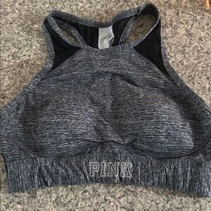 Victoria’s Secret pink grey sports bra